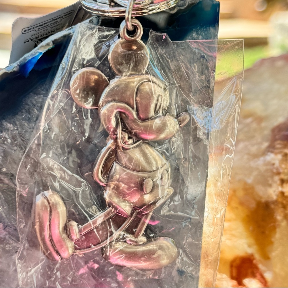 Disney Mickey Pewter 2D Keychain